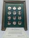 Norman Rockwell's Spirit Of Scouting Sterling Silver Medallion Set With Coa