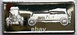 Official Classic Cars Sterling Silver Miniature Ingot Bar Collection LOT OF 54