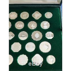 Official Gaming Coins of the World's Great Casinos Sterling Silver Proofs withCOAs