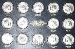 Official Signers Sterling 56 Silver Medals