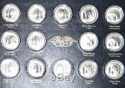 Official Signers Sterling 56 Silver Medals