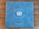 Official United Nations Medallic First Day Covers 1971 Five Sterling Silver