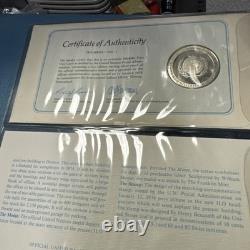 Official United Nations Medallic First Day Covers 1974 Series 5 Sterling Silver