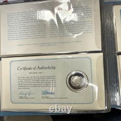 Official United Nations Medallic First Day Covers 1974 Series 5 Sterling Silver