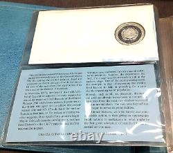 Official United Nations Silver Medallic First Day Covers Set 1971-74 4 Albums