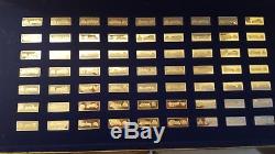 Official classic cars silver miniature collection franklin mint