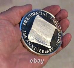 Over Half Pound Solid Sterling Silver Jfk Memorial Proof Medallion, Beautiful
