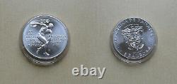PANAMA 20 Balboas 1974 + 5 Balboas 1970 Set of 2 Silver coins