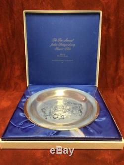 Pesach Sterling Silver Passover Plates by Chaim Gross Mint #407