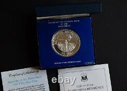 Philippines Silver Proof 1981 Pilipinas 50 Piso Pope In Original Box Ultra Rare