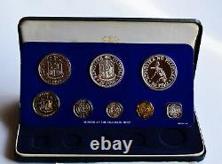 Philippines Silver Proof Set 1976 Pilipinas 5 25 50 Piso Sentimos F. A. O Fao