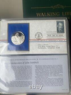 Postmasters Of America Medallic First Day Covers 1979