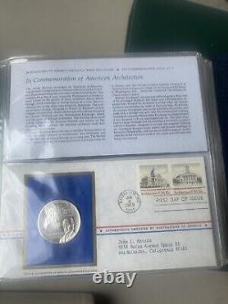 Postmasters Of America Medallic First Day Covers 1979