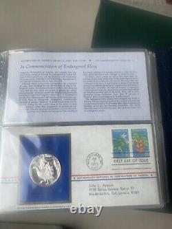 Postmasters Of America Medallic First Day Covers 1979