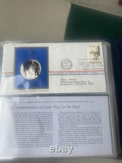 Postmasters Of America Medallic First Day Covers 1979