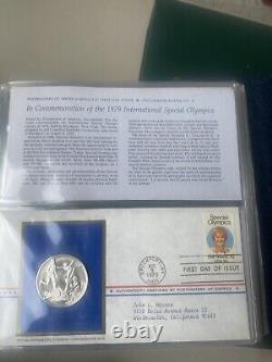 Postmasters Of America Medallic First Day Covers 1979