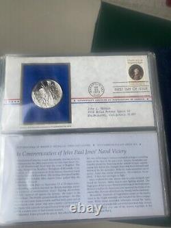 Postmasters Of America Medallic First Day Covers 1979