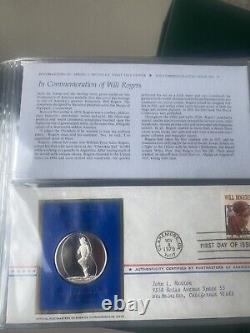 Postmasters Of America Medallic First Day Covers 1979