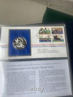 Postmasters Of America Medallic First Day Covers 1979