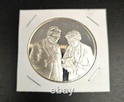 Postmasters of America Sterling Silver Medal Coins. Franklin Mint. Lot of Ten