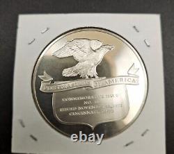 Postmasters of America Sterling Silver Medal Coins. Franklin Mint. Lot of Ten
