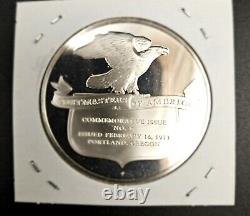 Postmasters of America Sterling Silver Medal Coins. Franklin Mint. Lot of Ten