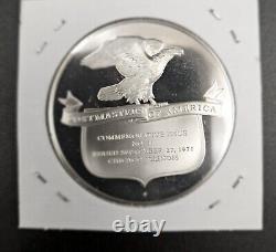 Postmasters of America Sterling Silver Medal Coins. Franklin Mint. Lot of Ten