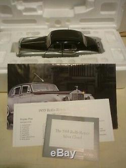 Pre-owned Franklin mint 1955 Rolls Royce Silver cloud 1, Boxed