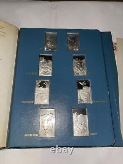 Preowned- The Treasury Of Biblical Wildlife Franklin Mint Silver Ingots (24)