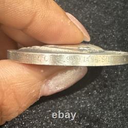 RARE 1976 Jimmy Carter Silver Medal 1.83ozt. 999 Beautiful And 3d design Coin