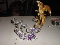 RARE Forces of Destiny FRANKLIN MINT DUEL OF THE DRAGONS by MICHAEL WHELAN