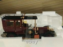 RARE Franklin Mint 124 1908 Rolls-Royce Silver Ghost Open Drive Limo LE 1500