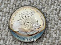 Rare Apollo Space Race Collection Toned 1969 Cent & Gemini Silver