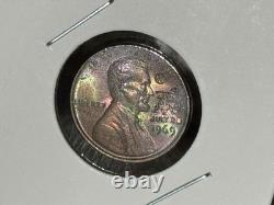 Rare Apollo Space Race Collection Toned 1969 Cent & Gemini Silver