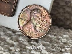 Rare Apollo Space Race Collection Toned 1969 Cent & Gemini Silver