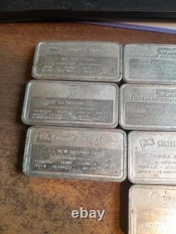 Rare Franklin Mint 1000 Grain Sterling Silver Ship Bar 10 Available