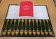 Rare Franklin Mint 1972 Twelve Days Of Christmas Vermeil Spoon Set Old Withcase