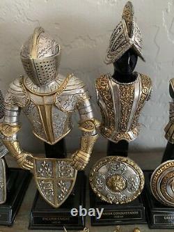 Rare Franklin Mint Armour Through The Ages Collection- Set of 6