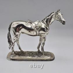Rare Franklin Mint English Silver Horse