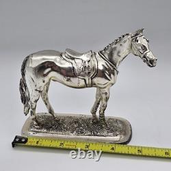 Rare Franklin Mint English Silver Horse