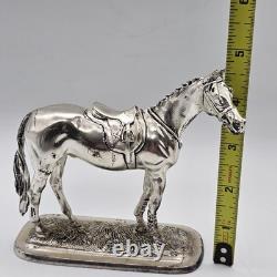 Rare Franklin Mint English Silver Horse