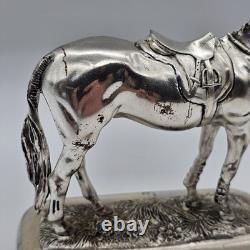 Rare Franklin Mint English Silver Horse