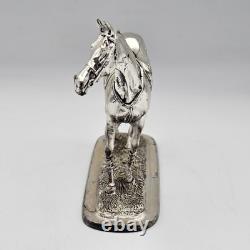 Rare Franklin Mint English Silver Horse