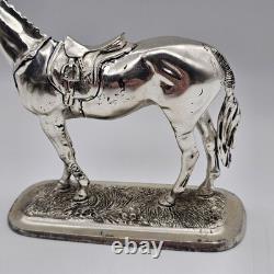 Rare Franklin Mint English Silver Horse