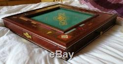 Rare Franklin Mint Monopoly Complete Lovely Condition Gold & Silver Plated Piece