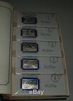 Rare Full Set of 70 Official Bicentennial Ingots issued by the Franklin Mint