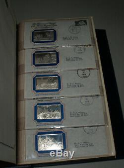 Rare Full Set of 70 Official Bicentennial Ingots issued by the Franklin Mint