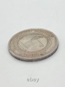 Rare Silver Commemorative Coin The Defender Judge Issued by The Poets Workshop