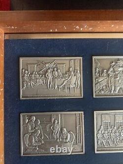Rare The Bicentennial History of the United States Not Silver Pewter Very Detail
