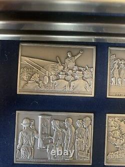 Rare The Bicentennial History of the United States Not Silver Pewter Very Detail